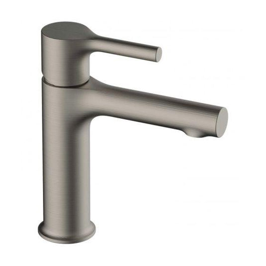 RAK Ceramics Sorrento Standard Basin Mixer Tap without Waste - Brushed Nickel - RAKSOR3001N - Envy Bathrooms Ltd