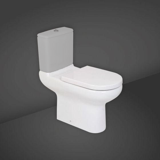 RAK Ceramics Special Needs Rimless Comfort Height Toilet Pan - Alpine White - CO22AWHA