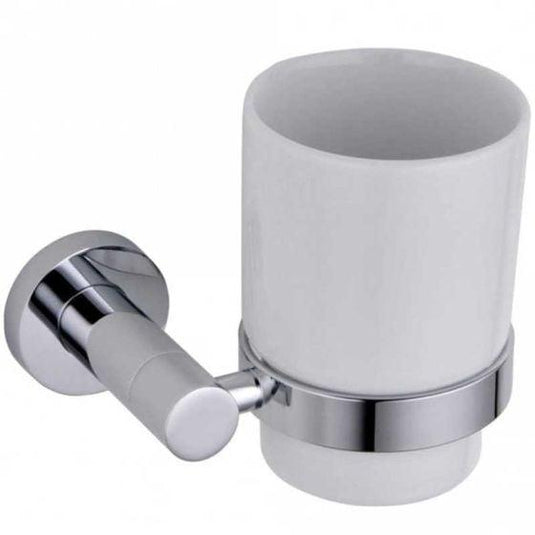 RAK Ceramics Sphere Tumbler & Holder - Chrome - RAKSPH9903 - Envy Bathrooms Ltd