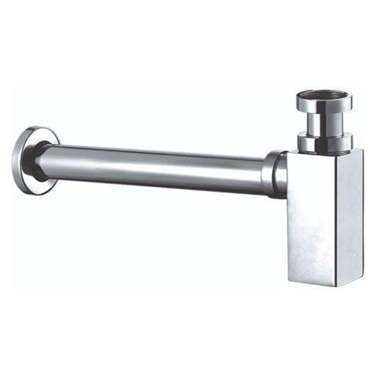 RAK Ceramics Square Bottle Trap - Chrome - RAKSBTP001 - Envy Bathrooms Ltd