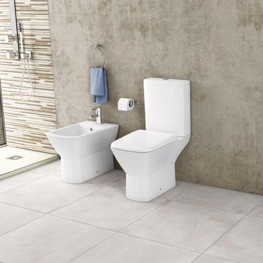 RAK Ceramics Summit Close Coupled Toilet Pan - Alpine White - SM11AWHA - Envy Bathrooms Ltd