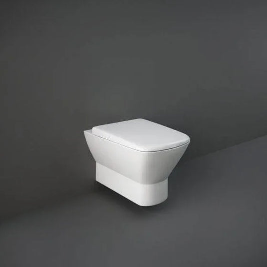 RAK Ceramics Summit Wall Hung Pan with Hidden Fixations - White - SM13AWHA - Envy Bathrooms Ltd