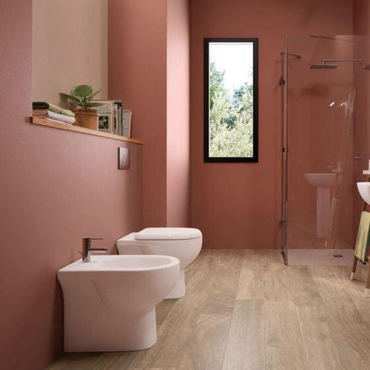 RAK Ceramics Tonique Back to Wall Bidet - Alpine White - TONBID - Envy Bathrooms Ltd