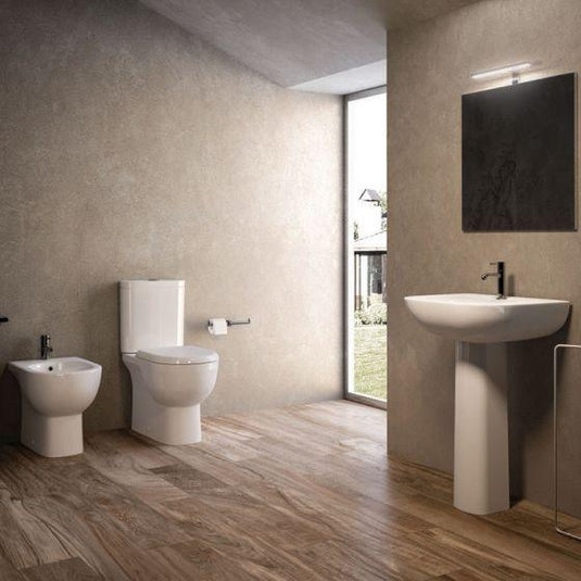 RAK Ceramics Tonique Back to Wall Bidet - Alpine White - TQ14AWHA - Envy Bathrooms Ltd