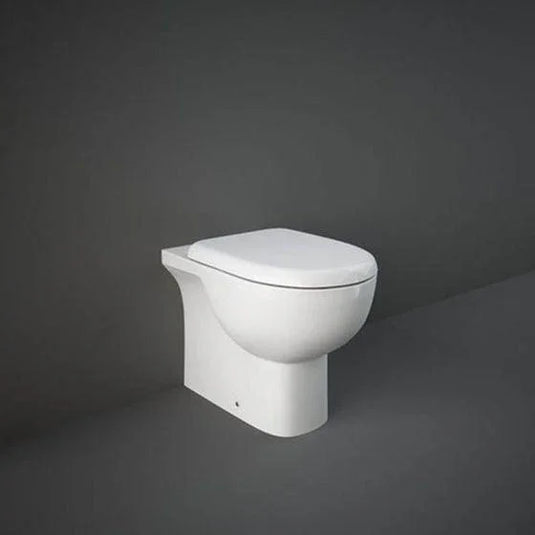 RAK Ceramics Tonique Back To Wall Toilet Pan - Alpine White - 
TQ18AWHA - Envy Bathrooms Ltd
