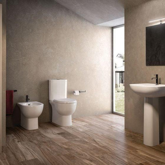 RAK Ceramics Tonique Close Coupled Cistern - Alpine White - TQ10AWHA - Envy Bathrooms Ltd