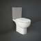 RAK Ceramics Tonique Close Coupled Full Access Open Back Toilet Pan | Alpine White | TQ11AWHA