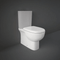 RAK Ceramics Tonique Close Coupled Toilet Pan | Alpine White | TONCCBTWPAN