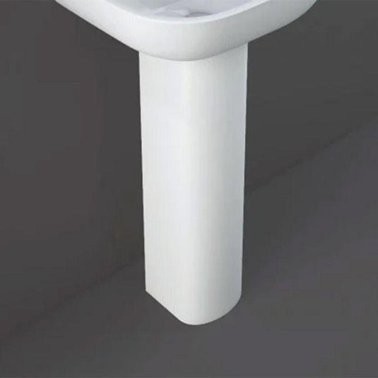 RAK Ceramics Tonique Small Pedestal For 45cm Basin - TON/HI-PEDS - Envy Bathrooms Ltd