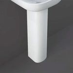 RAK Ceramics Tonique Small Pedestal For 45cm Basin - TQ0102AWHA - Envy Bathrooms Ltd