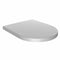 RAK Ceramics Tonique Soft Close Urea Toilet Seat Quick Release | Alpine White | RAKSEAT015
