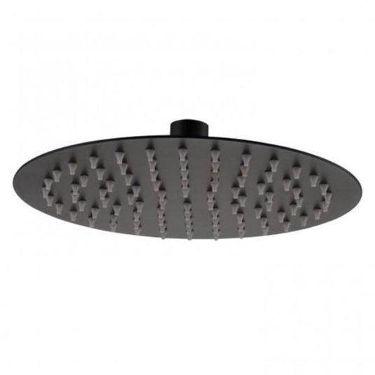 RAK Ceramics Ultra Slim Air Induction Round Shower Head - Black - RAKSHW1006B - Envy Bathrooms Ltd