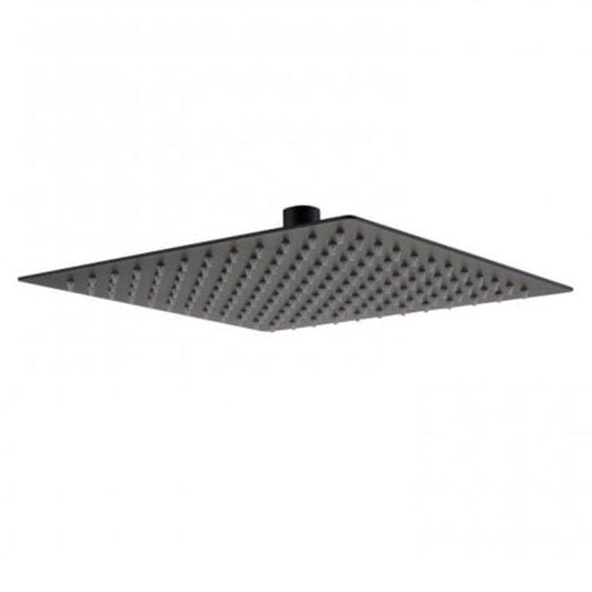 RAK Ceramics Ultra Slim Shower Head Square - Black - RAKSHW1004B - Envy Bathrooms Ltd