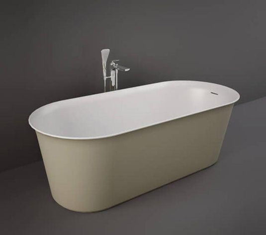 RAK Ceramics Valet Freestanding Bath 1700 x 750mm - Matt Cappuccino - VALBT17075514 - Envy Bathrooms Ltd