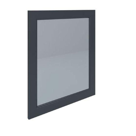 RAK Ceramics Washington 600mm Flat Mirror in Black (W585 x H650mm) - RAKWMR60504 - Envy Bathrooms Ltd