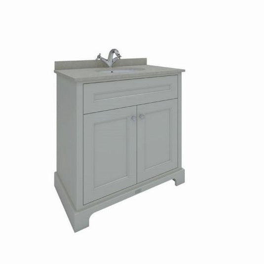 RAK Ceramics Washington 800mm Basin Unit in Greige - RAKWBU80505 - Envy Bathrooms Ltd