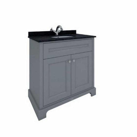 RAK Ceramics Washington 800mm Basin Unit in Grey - RAKWBU80503 - Envy Bathrooms Ltd