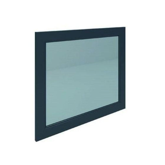 RAK Ceramics Washington 800mm Flat Mirror in Black (W785 x H650mm) - RAKWMR80504 - Envy Bathrooms Ltd