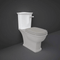 RAK Ceramics Washington Close Coupled Cistern with Front flush Lever Handle | White | WT22AWHA
