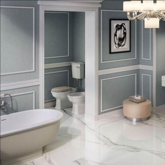 RAK Ceramics Washington Freestanding Bath 1560 x 810mm - Cappuccino - WTBT15681514 - Envy Bathrooms Ltd