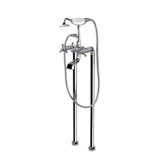 RAK Ceramics Washington Freestanding Bath Shower Mixer - Chrome - RAKWTN3014 - Envy Bathrooms Ltd