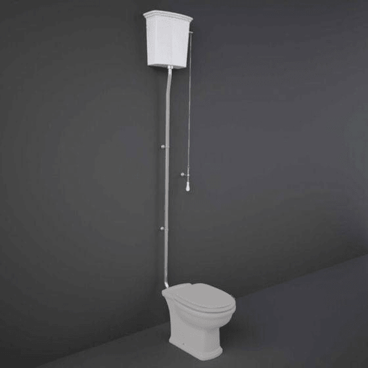 RAK Ceramics Washington High Level Cistern - White - WT24AWHA - Envy Bathrooms Ltd