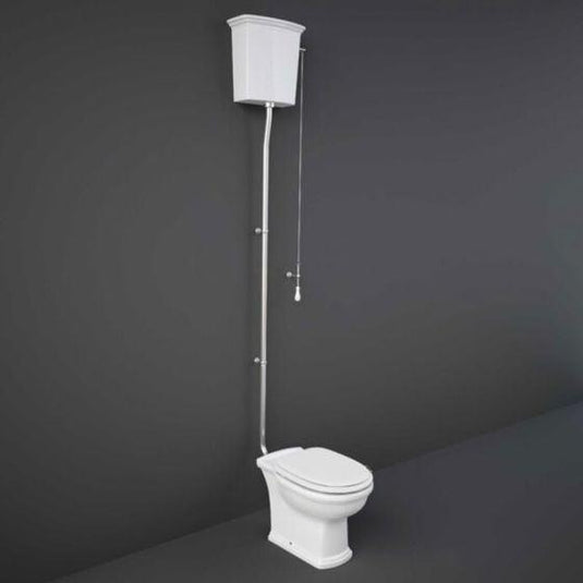 RAK Ceramics Washington Low Level & High Level Toilet Pan - Alpine White - WT21AWHA - Envy Bathrooms Ltd