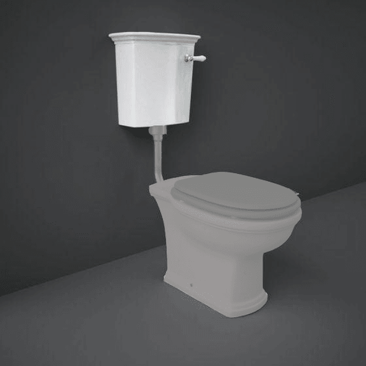 RAK Ceramics Washington Low Level Cistern with Front Lever - White - WT23AWHA - Envy Bathrooms Ltd