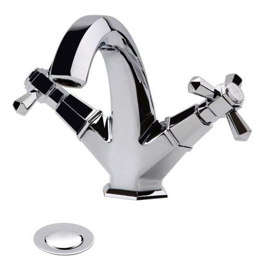 RAK Ceramics Washington Mono Basin Mixer (No Waste) - Chrome -RAKWTN3001 - Envy Bathrooms Ltd