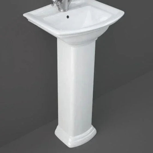 RAK Ceramics Washington Small Pedestal For 56cm & 46cm Basin - WT02AWHA - Envy Bathrooms Ltd