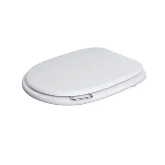 RAK Ceramics Washington Wood Soft Close Seat and Cover in Matt White - RAKWTNSEAT500 - Envy Bathrooms Ltd