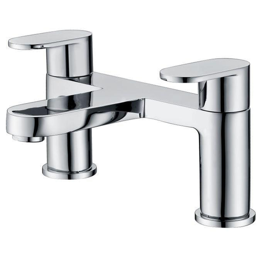 Rak Compact Bath Mixer - Chrome - RAKCOM3004 - Envy Bathrooms Ltd