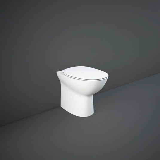 RAK Ceramics Morning Quick Release Soft Close Urea Toilet Seat - White - RAKSEAT018