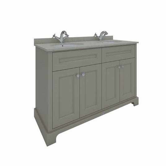 RAK Ceramics Washington 1200mm Double Basin Unit Cappuccino - RAKWBU120514
