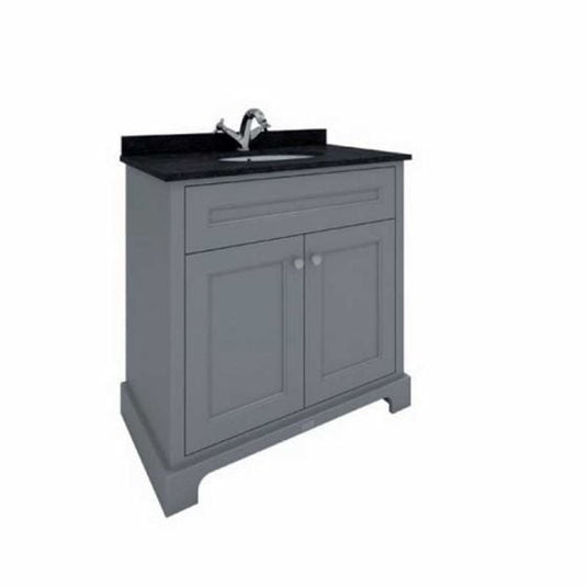 RAK Ceramics Washington 800mm Basin Unit in Grey - RAKWBU80503