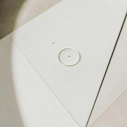 Roca Cratos 1600 x 800mm Superslim Shower Tray With Waste Matte White | 3740L2620