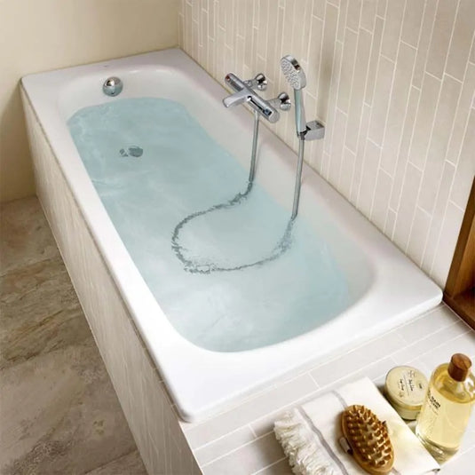 Roca Contesa 1600x700mm Single Ended Anti-Slip Bath | A2359J0000