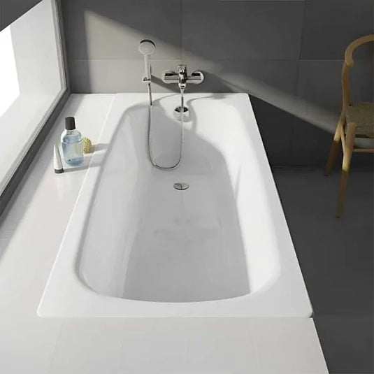Roca Contesa 1700x700mm Single Ended Bath 2 Tap Holes | A2370K3000