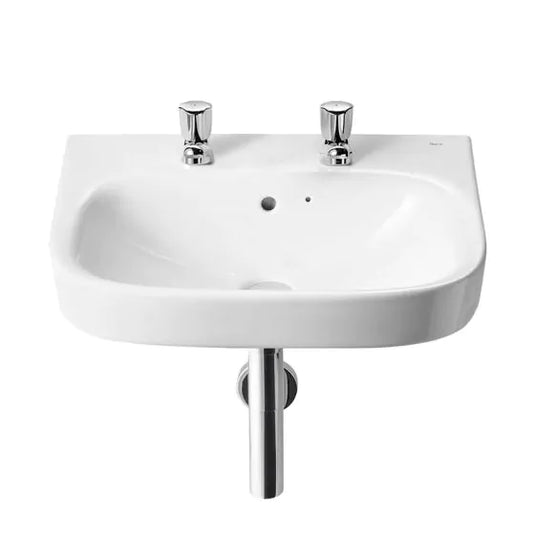 Roca Debba 550mm Basin 2 Tap Holes | A325995001