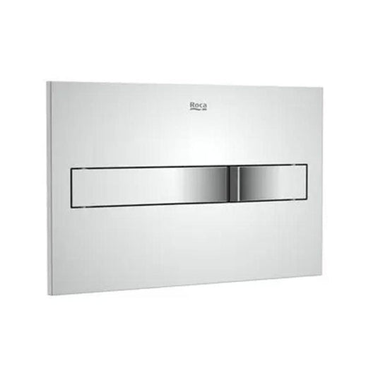 Roca PL2 Dual Flush Plate - Chrome - A8900960W1 - Envy Bathrooms Ltd