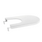 Roca The Gap Round Soft Closing Bidet Cover | A806D12001