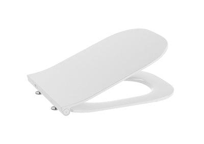Roca The Gap Square Slim Soft Close Toilet Seat & Cover -A801472003 - Envy Bathrooms Ltd