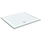 Roman 1000 x 800mm Rectangle Gel Coated Anti-Slip Tray - White - RSTG108