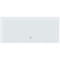 Roman 1500 x 900mm Rectangle Gel Coated Anti-Slip Tray - White - RSTG159