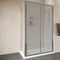 Roman Haven 700mm Framed Side Panel - Polished Chrome  - H5R7CS
