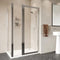 Roman Haven 200mm Framed Inline Panel - Polished Chrome  - H5HL2CS