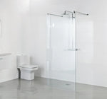 Roman Haven Select 1400 Linear Wetroom Panel (8mm) - Chrome - H8LP14CS - Envy Bathrooms Ltd