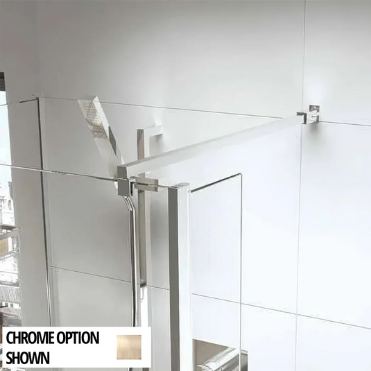 Roman Haven Select Square Low Level Brace Kit - Brushed Bronze - HBBK4590SQBZ - Envy Bathrooms Ltd