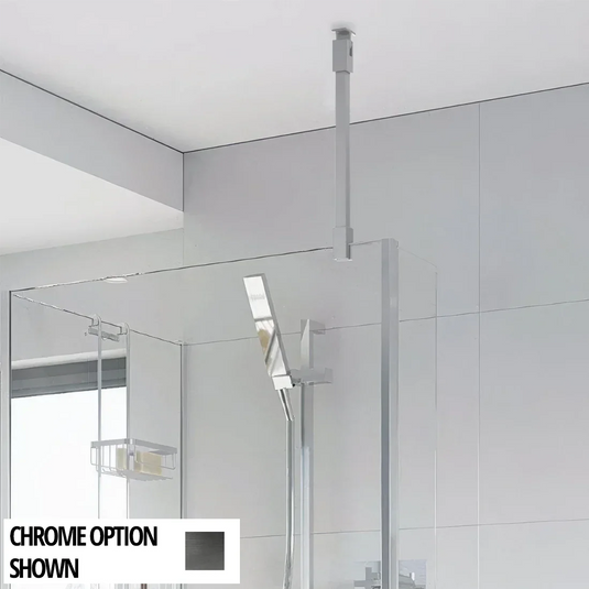 Roman Haven Select Square Low Level Ceiling Brace Kit - Gunmetal - HBBKC50SQGM - Envy Bathrooms Ltd