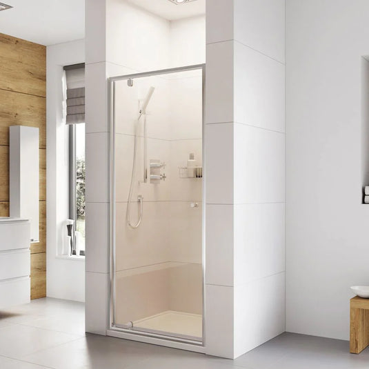 Roman Haven6 760mm Pivot Door - Polished Chrome - H3P76CS - Envy Bathrooms Ltd